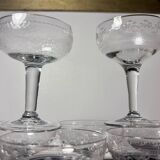 11 coupes à champagne anciennes
