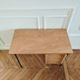 Renovated vintage children's desk, Scandinavian style, 1950s-60s.