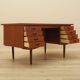 Teak desk, Danish design, 1970s, made in Denmark
