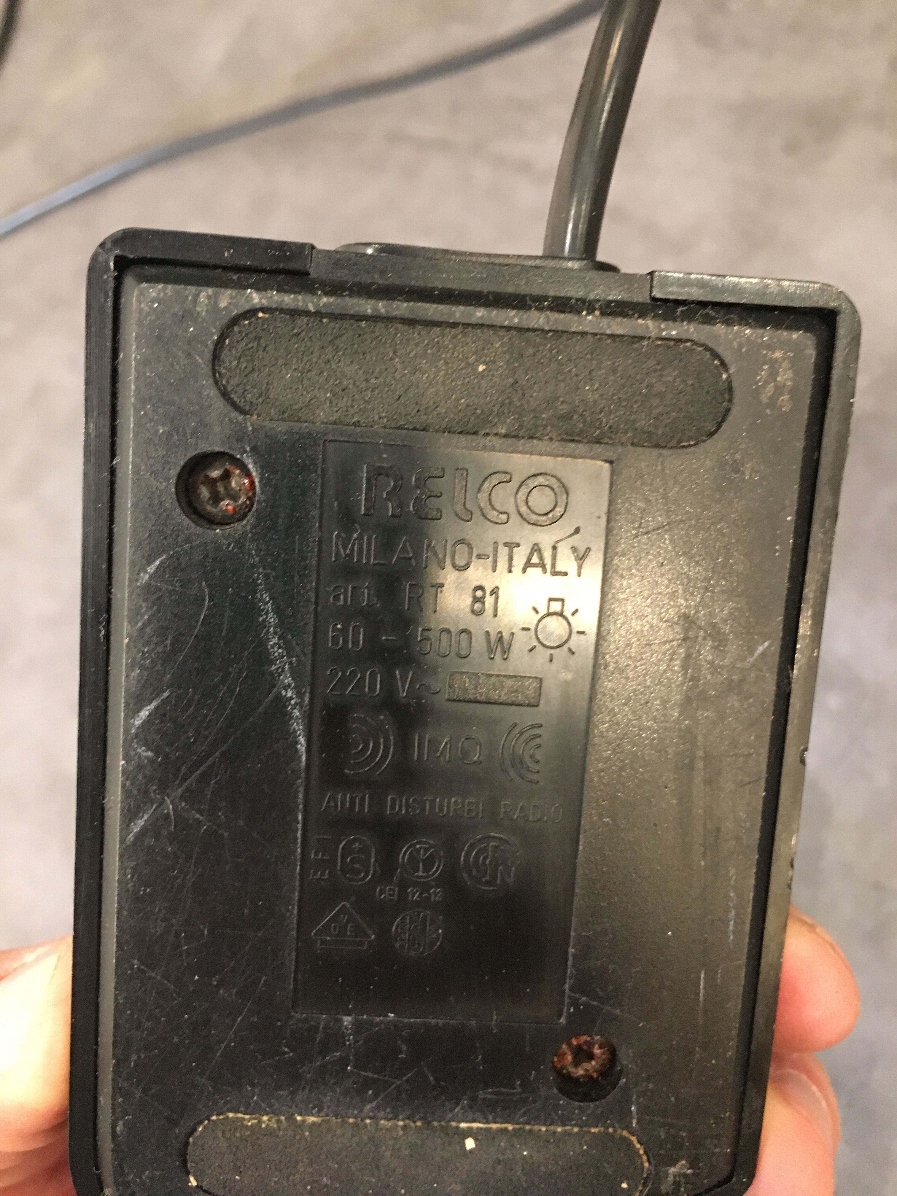 Memphis  Relco milano, circa 1980