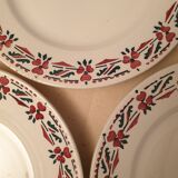Lot de 10 assiettes à  dessert
