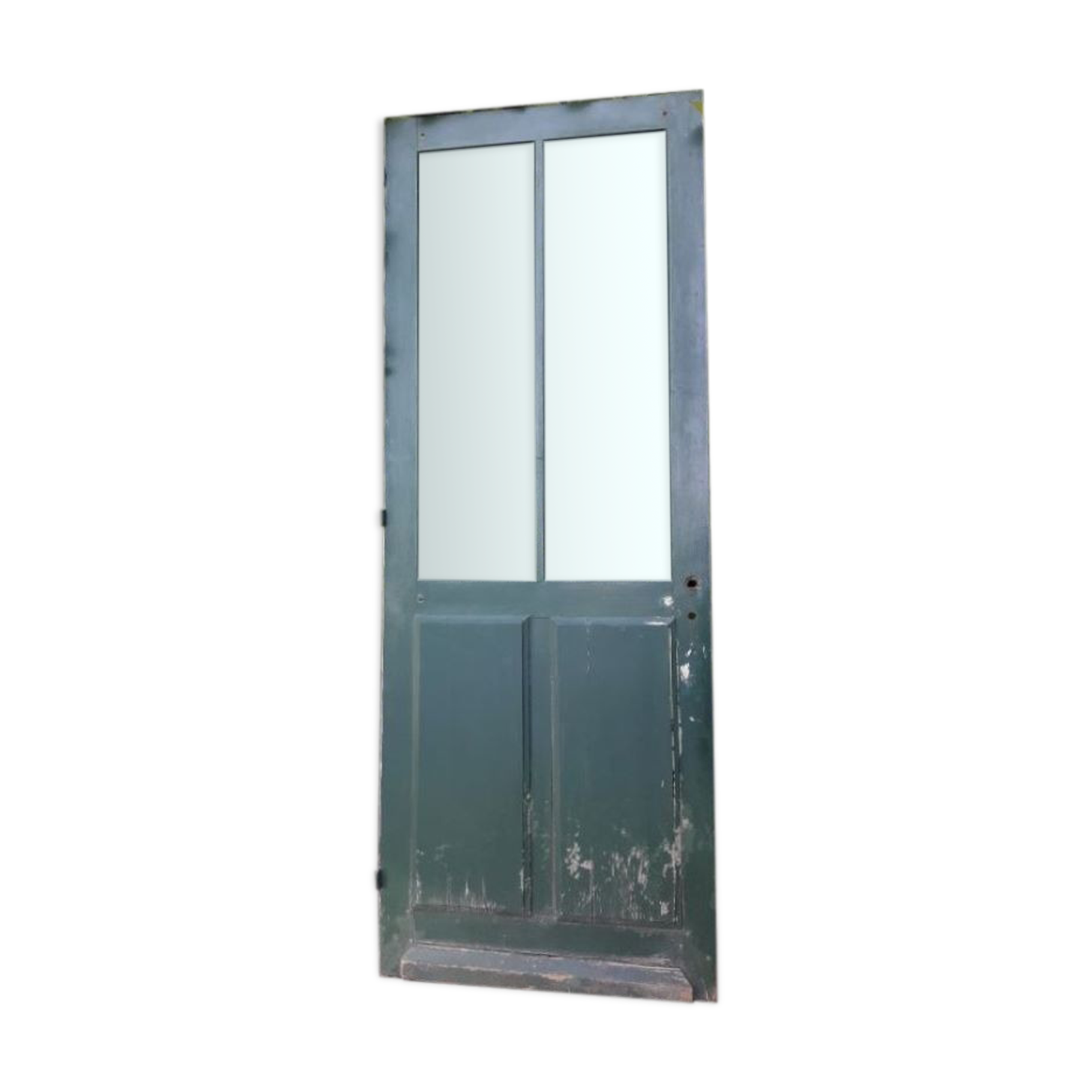 door 80x213cm Old oak glazed landing