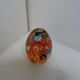 Press paper egg flowers millefiori glass