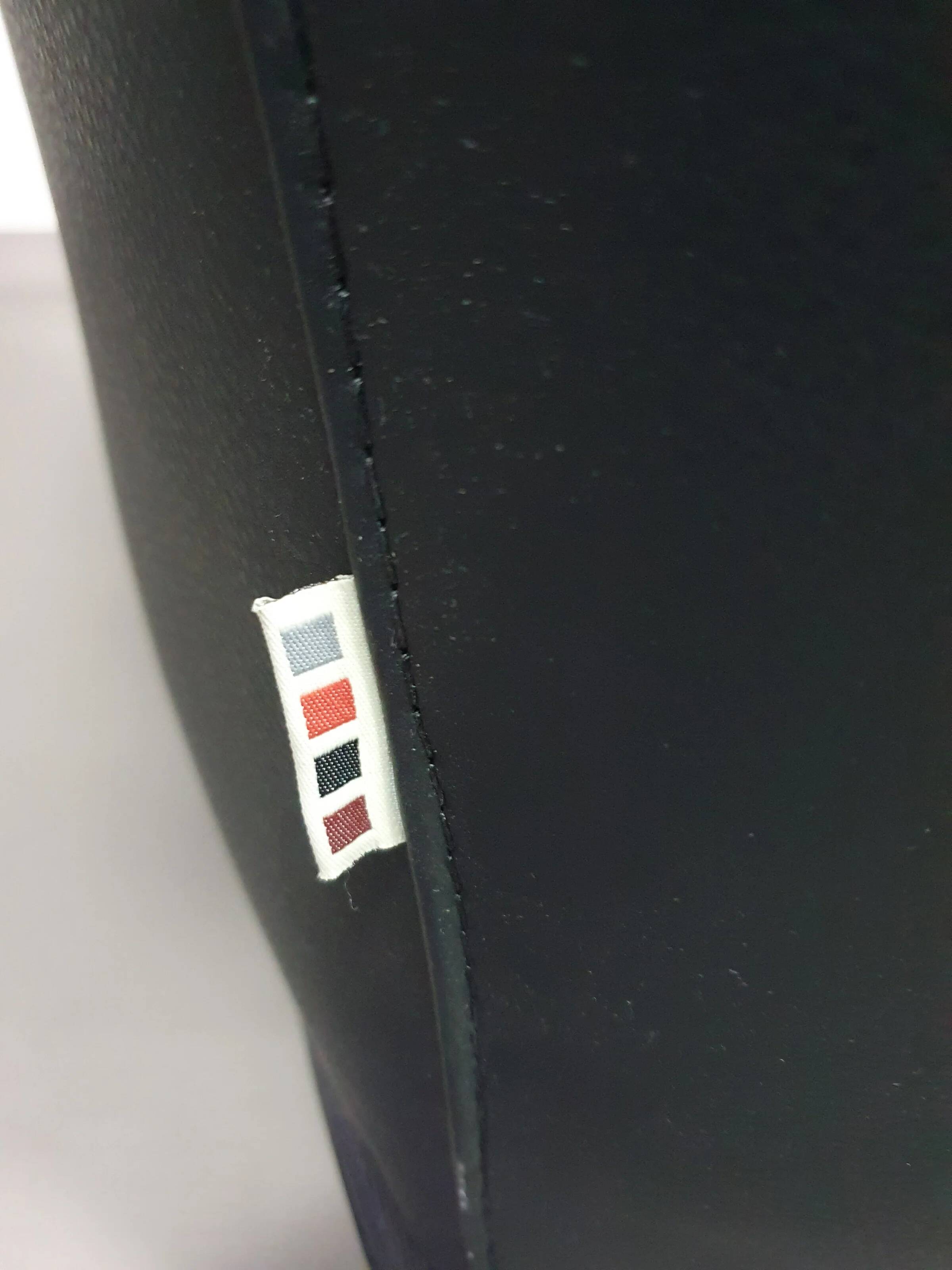 3 x rare armchair / model Turn / black leather / Bert Plantagie in mint condition.