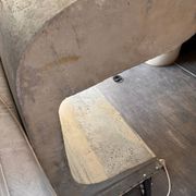 Concrete floor lamp "Borne" by Le Corbusier