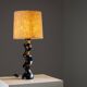 Sculptural wooden Typ 42 table lamp by Temde