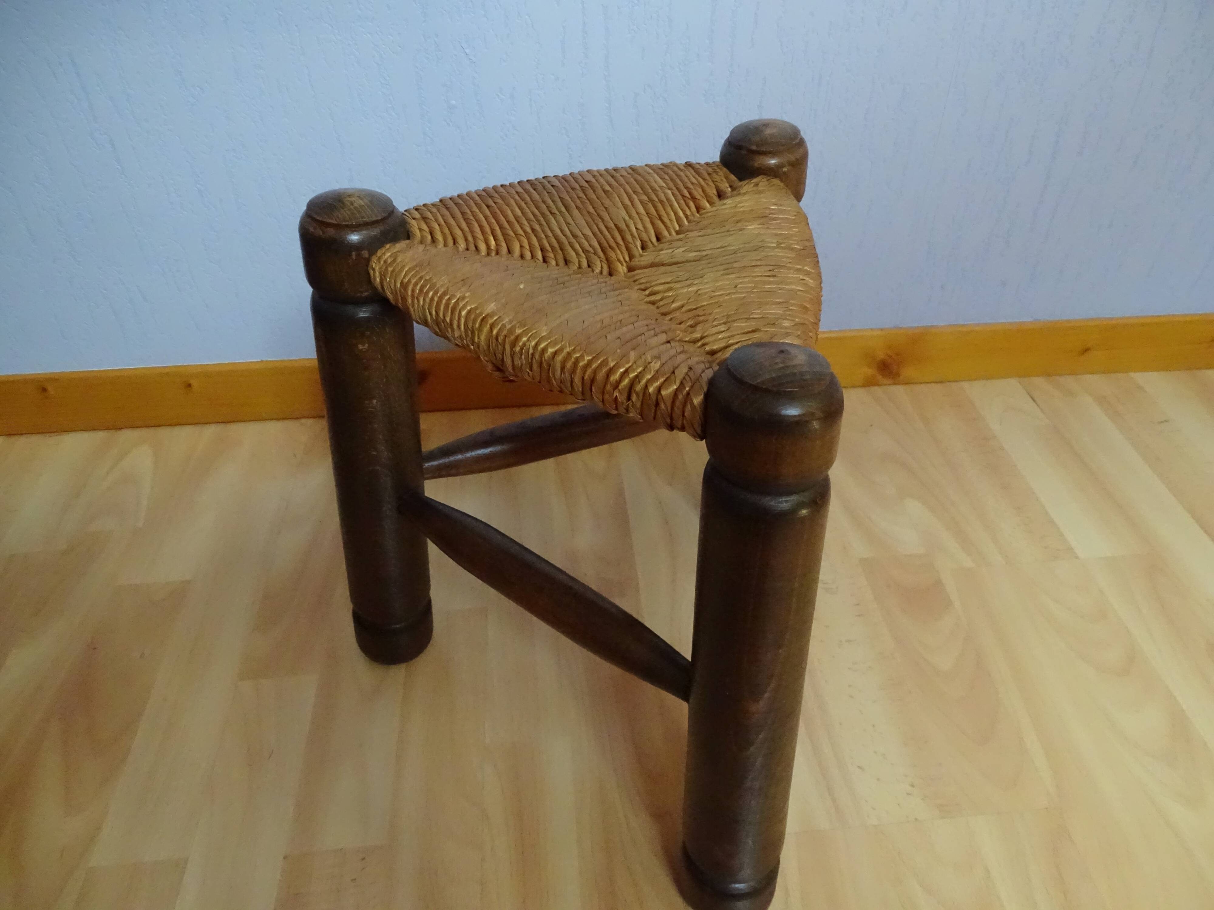 Set of three mulched stools