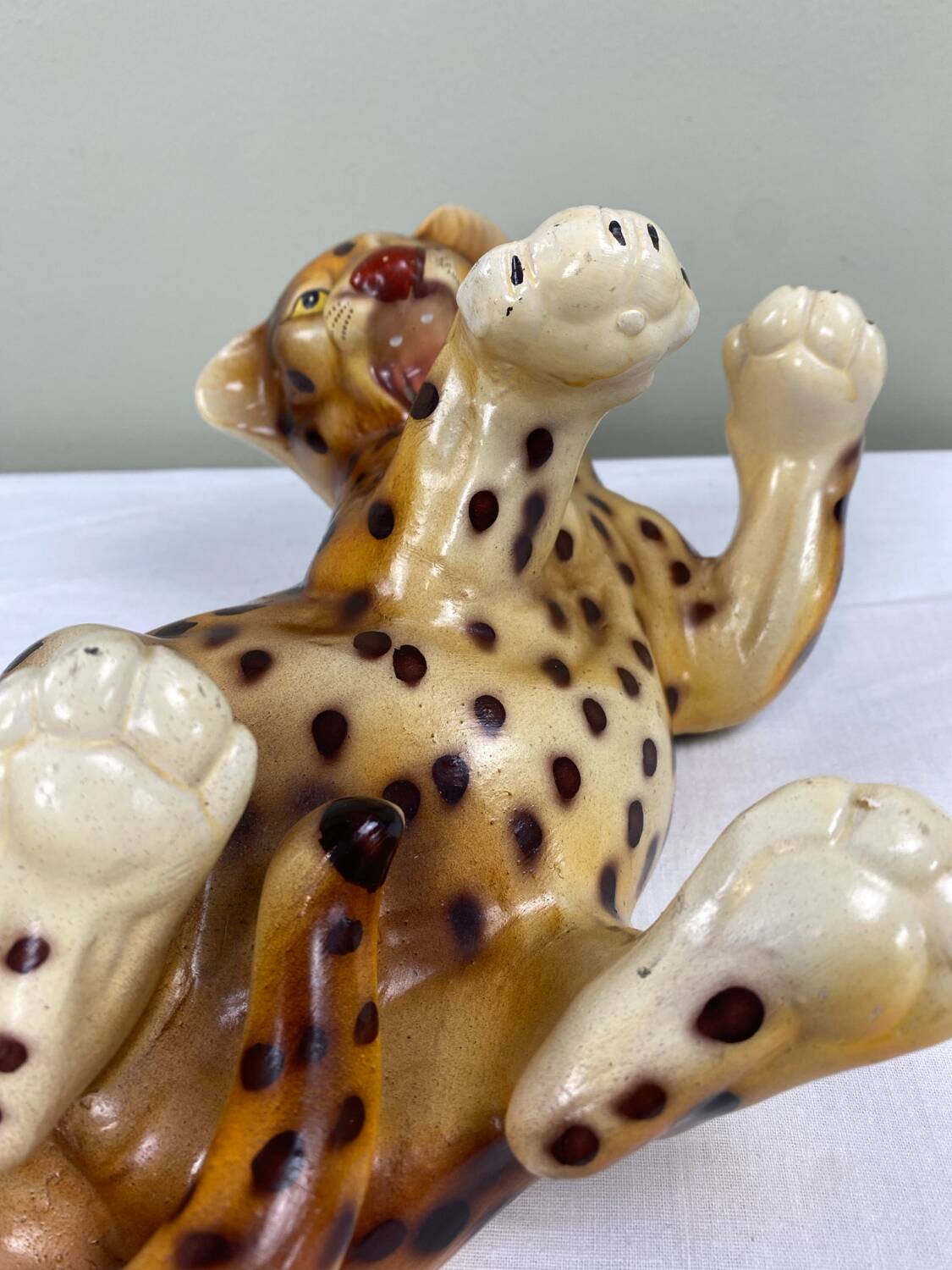Ceramic leopard