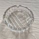 Large glass ashtray
