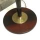 Lamp Mazda mahogany and brass  1930, 40