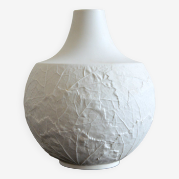 Vase feuille en porcelaine par Heinrich Selb, Allemagne 1960s