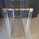Console Pierre Vandel en lucite et alu doré