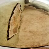 Grande lampe nautique bois et laiton années 80