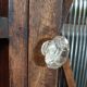 Patinated wall cabinet 2 doors