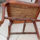Fauteuil ancien louis philippe assise corde vintage