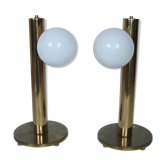 Modern lamps pair, Denmark 60s