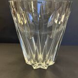 Carved crystal vase from Saint Louis