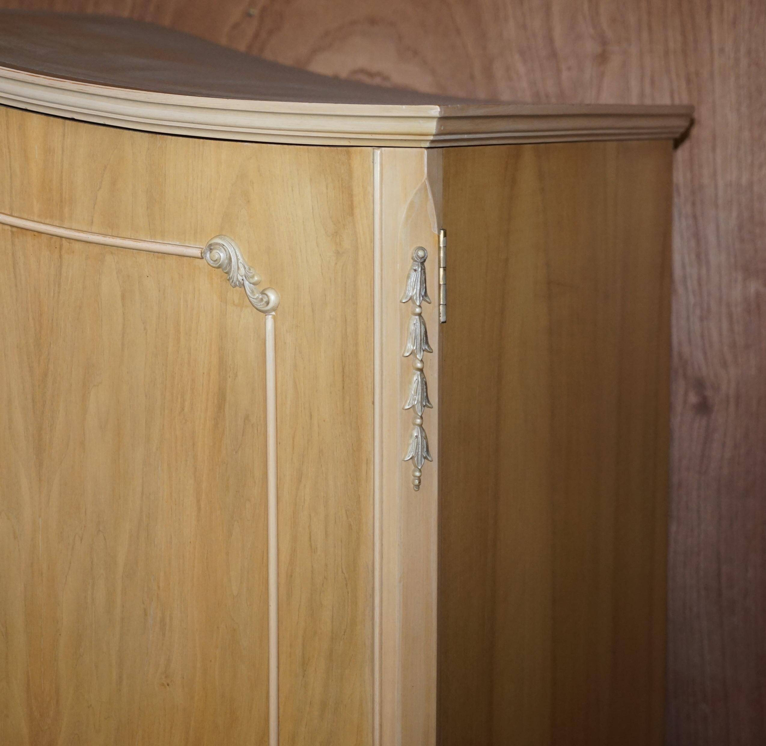 Light walnut wardrobe from the 1940s - Walnut Works