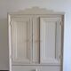 Kitchen cabinet or pharmacy in art deco wood