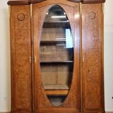 Louis XVI Style Library Cabinet In Marquetry