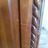 Carved wooden cabinet