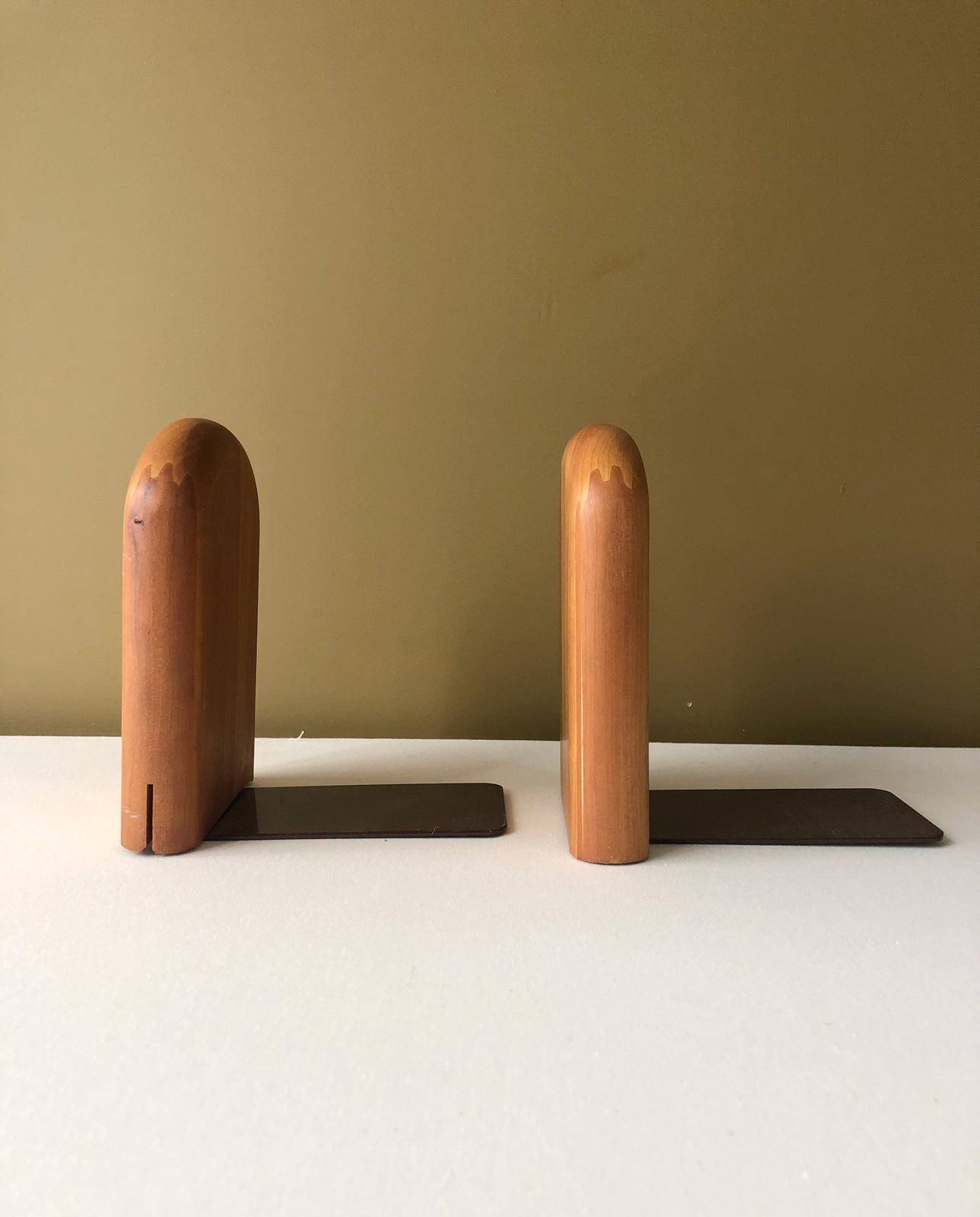 Pair of large Scandinavian bookends