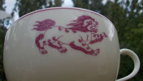 1 cup and under cup Limoges Porcelain David-Néel Benoit de Souza