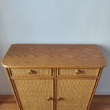 Rattan buffet