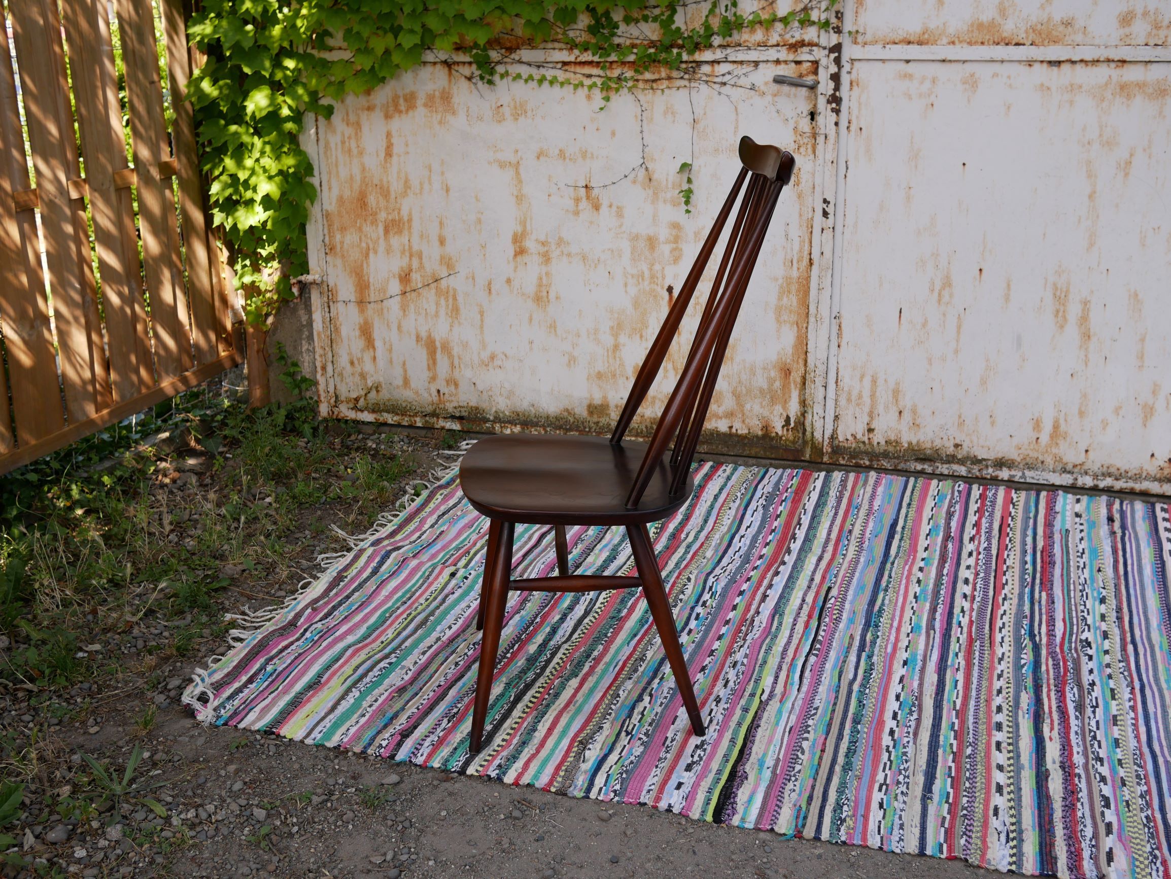 4 chairs vintage Ercol model "goldsmith".