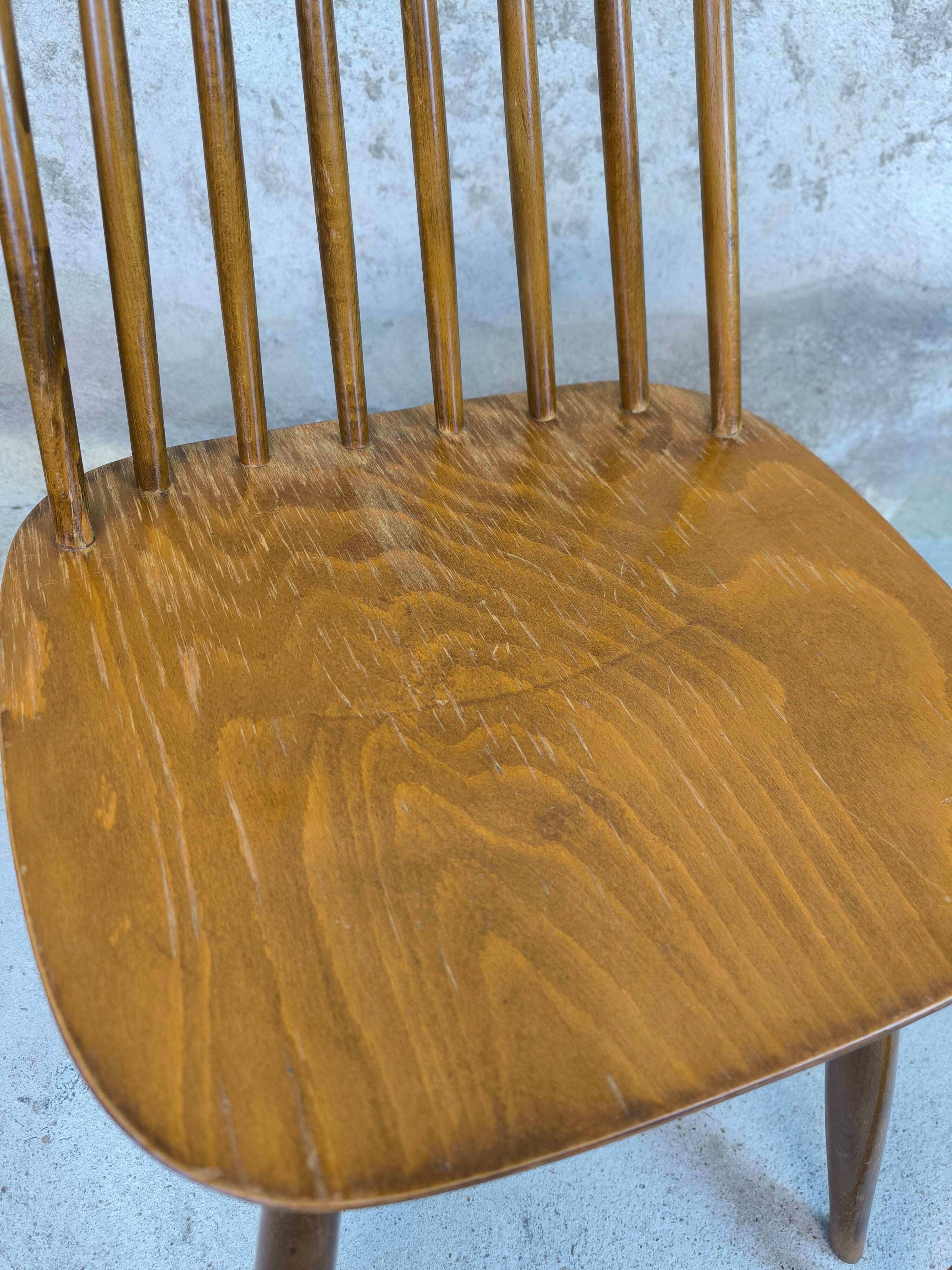 Pair of vintage Scandinavian chairs.