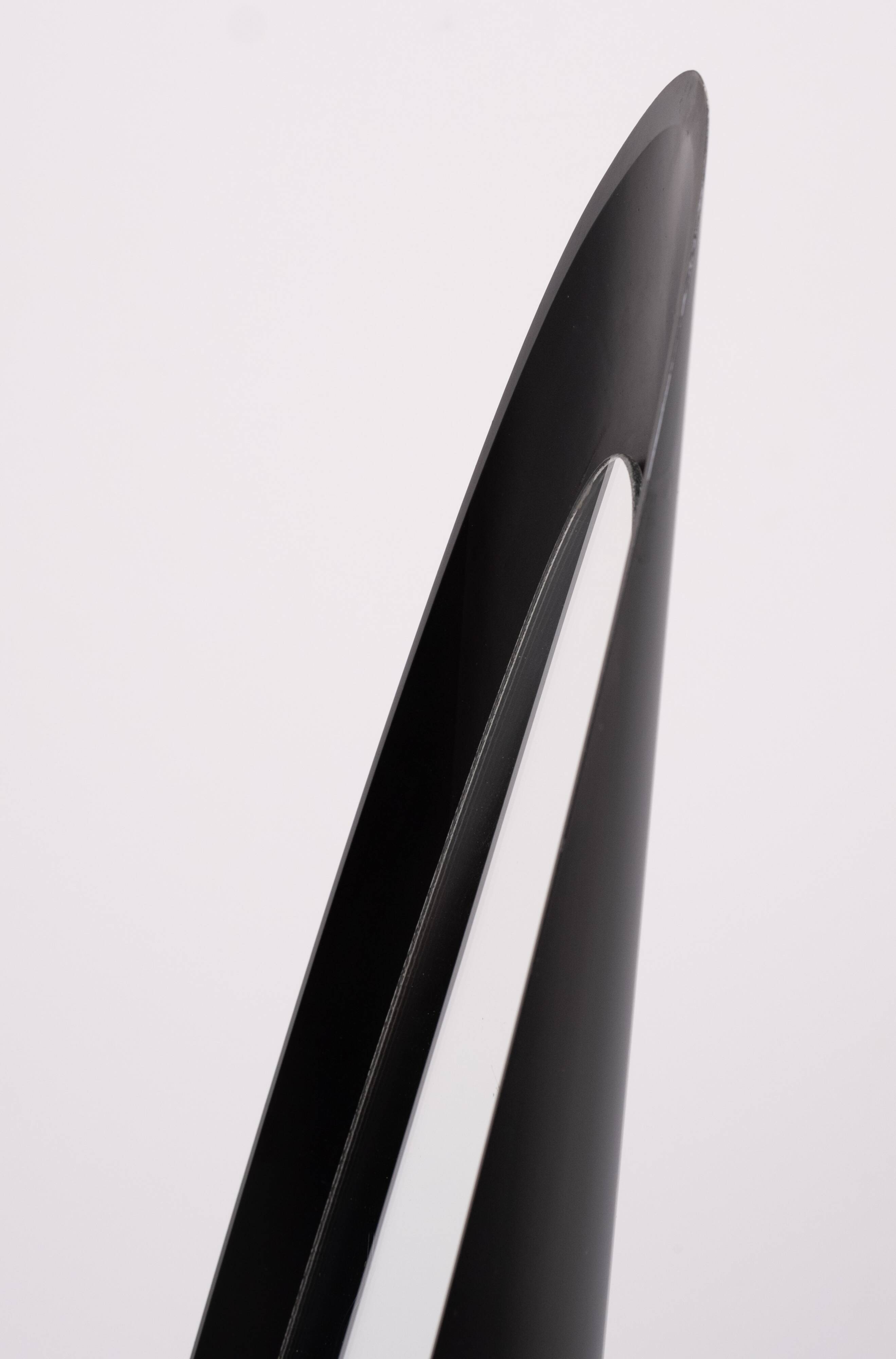 Black Full length lipstick mirror 1970s