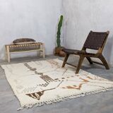 Moroccan Berber rug 232 x 142 cm Azilal wool rug