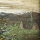 Nineteenth-century painting "The Anchorite"