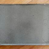 Old plate in enamelled metal "street of the count of Foix"