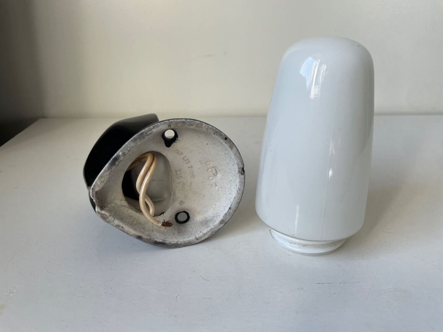 Wilhelm Wagenfeld  vintage Bathroom  Sconce wall lamp