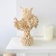 Shell candle holder