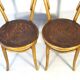 Set of 2 bistro chairs N°14 by Turpe - Germany 1900 -