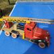 Old wooden fire truck