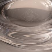 Crystal centerpiece — signed Cristal de Vannes — sculptural piece
