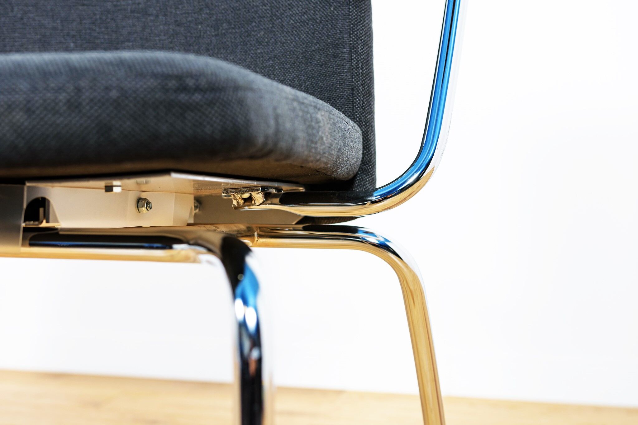 Danish Conference Armchairs, Cube Design, 2010s, Set of 6