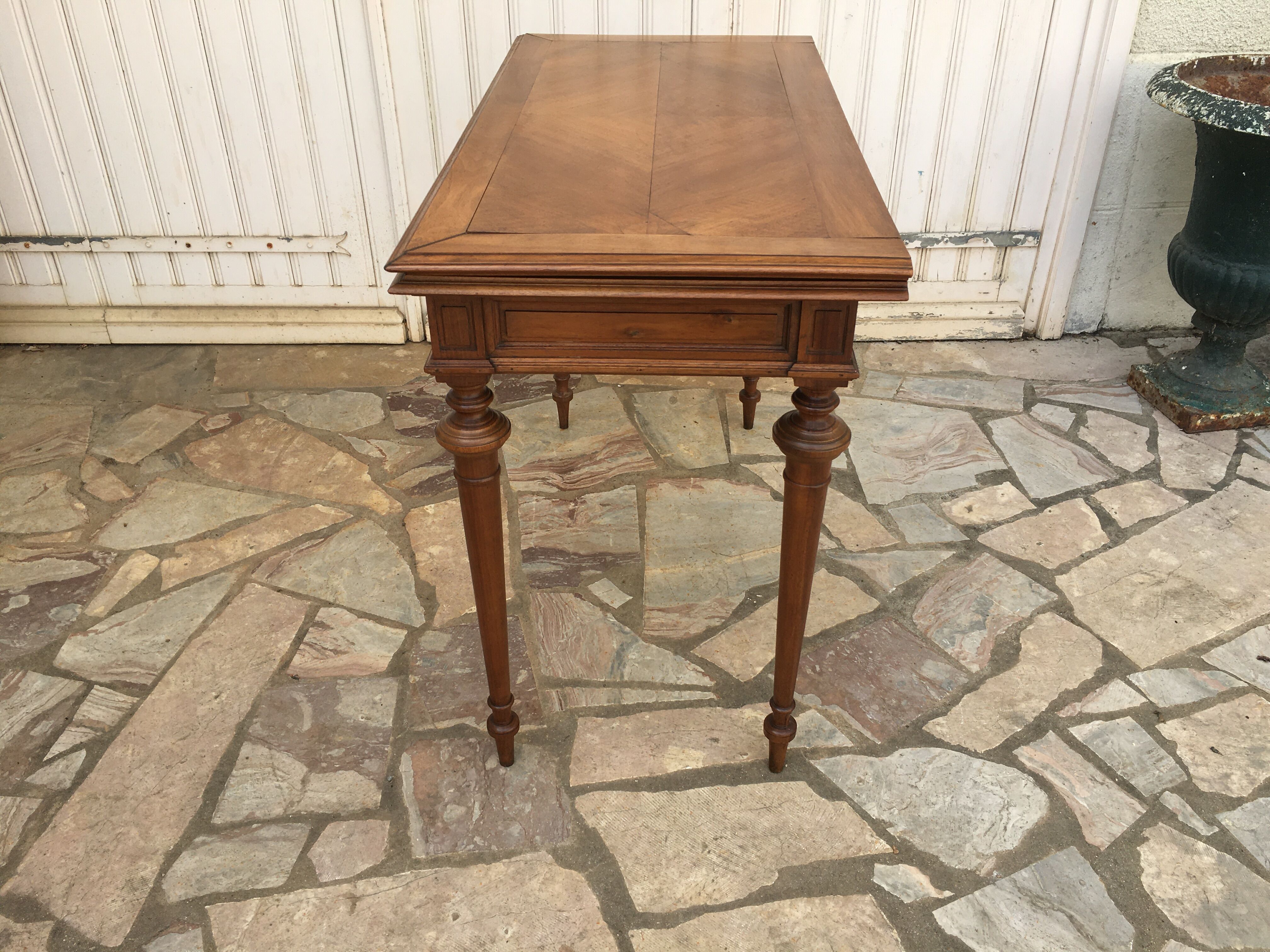 Console Louis XVI Period 1880 Walnut