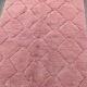 Handwoven natural wool rug, traditional pink, size 1.5/2.5 m.