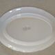 1 dish and 5 plates iron earth cream patina