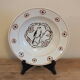 Assiette creuse KG Lunéville Oiselet style Art déco