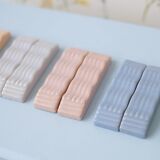 10 Ceramic Art Deco knife holders