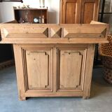Old cash desk wood