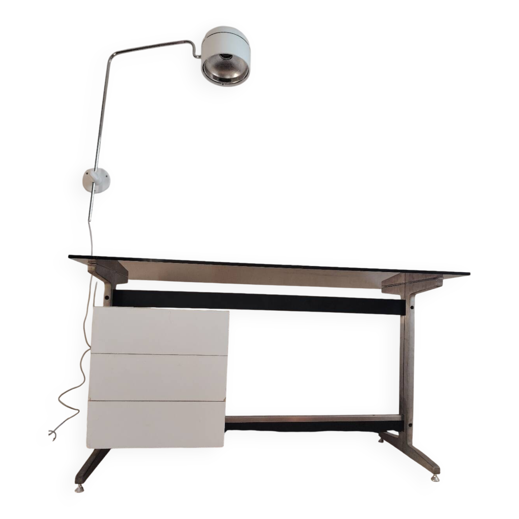 vintage desk Étienne Fermigier 1970s