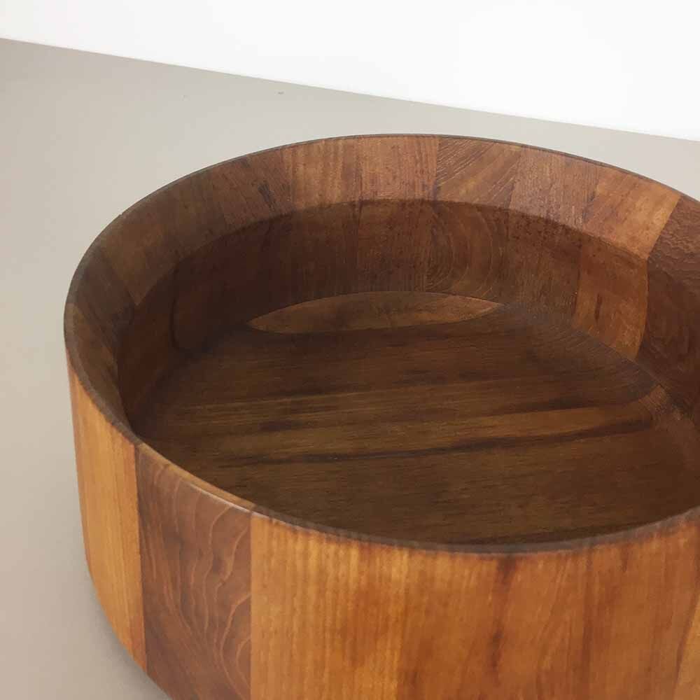 Danish bowl in solid teak wood 1960