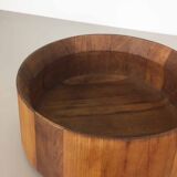 Danish bowl in solid teak wood 1960