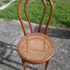 Bistro chairs stamped Thonet, caned, 1930s, No. 18